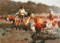 cowheards on grassland western original